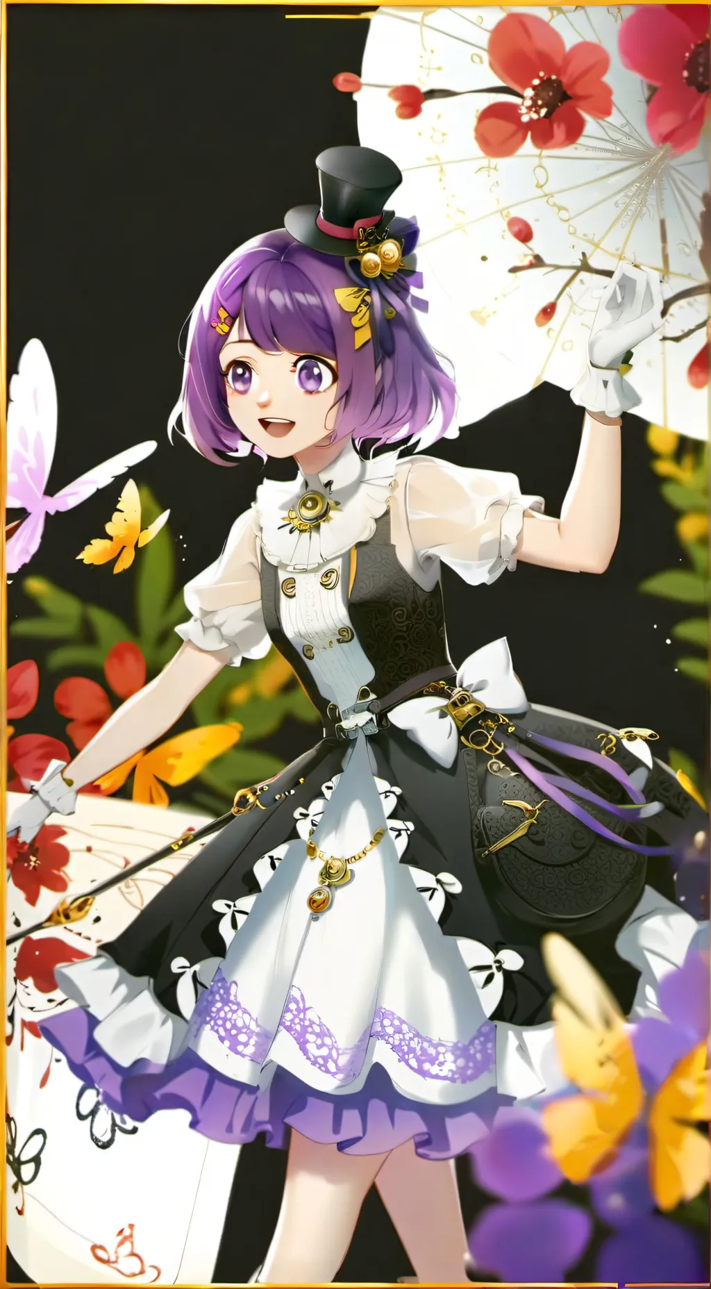 ai character: Princess Melody  background