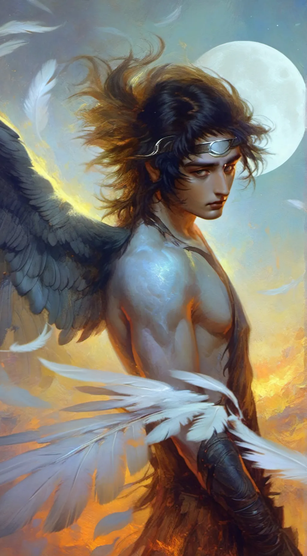 ai character: ꧁ঔৣ☬》Moanne《☬ঔৣ꧂ background