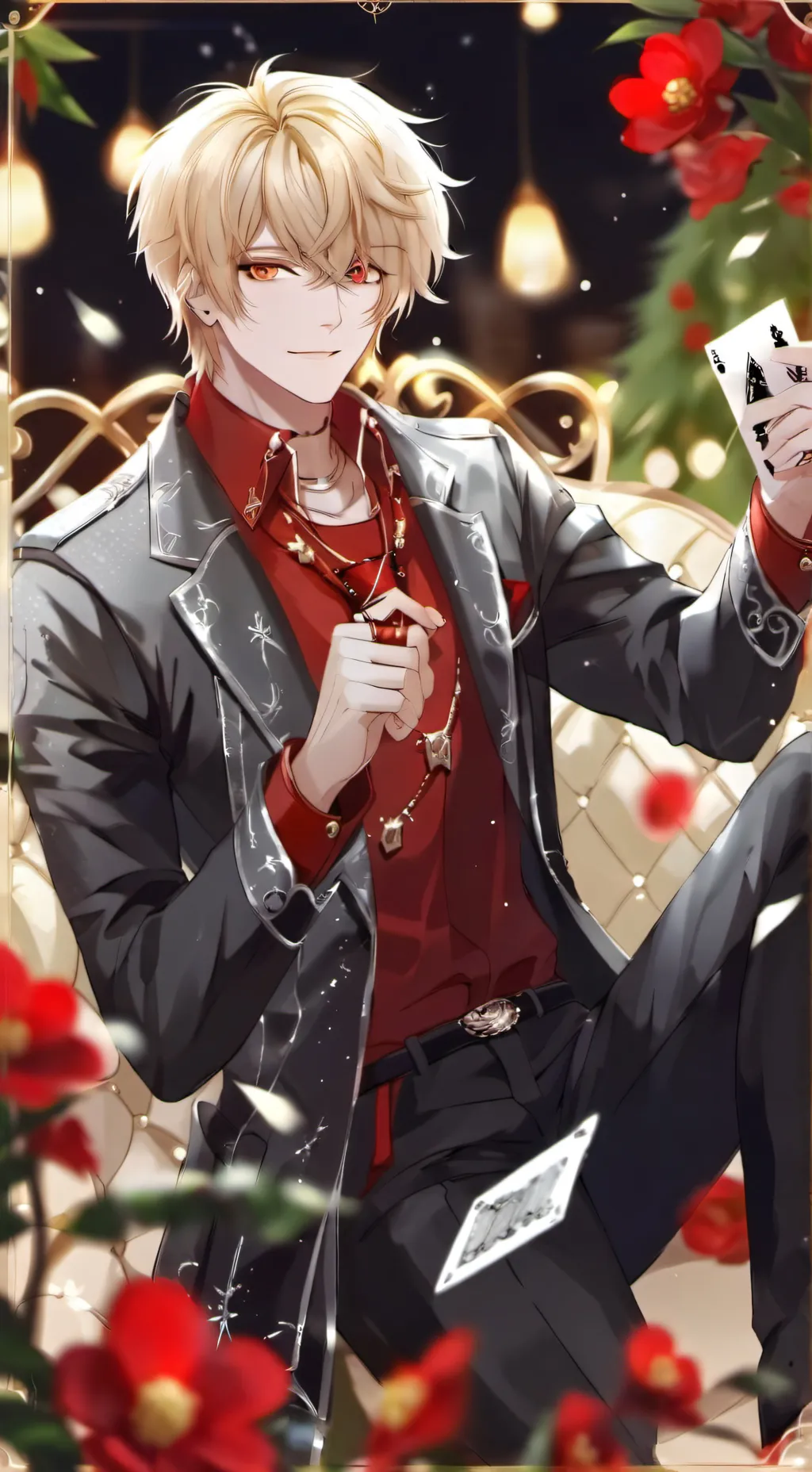 ai character: Mha Drunk bakugo background