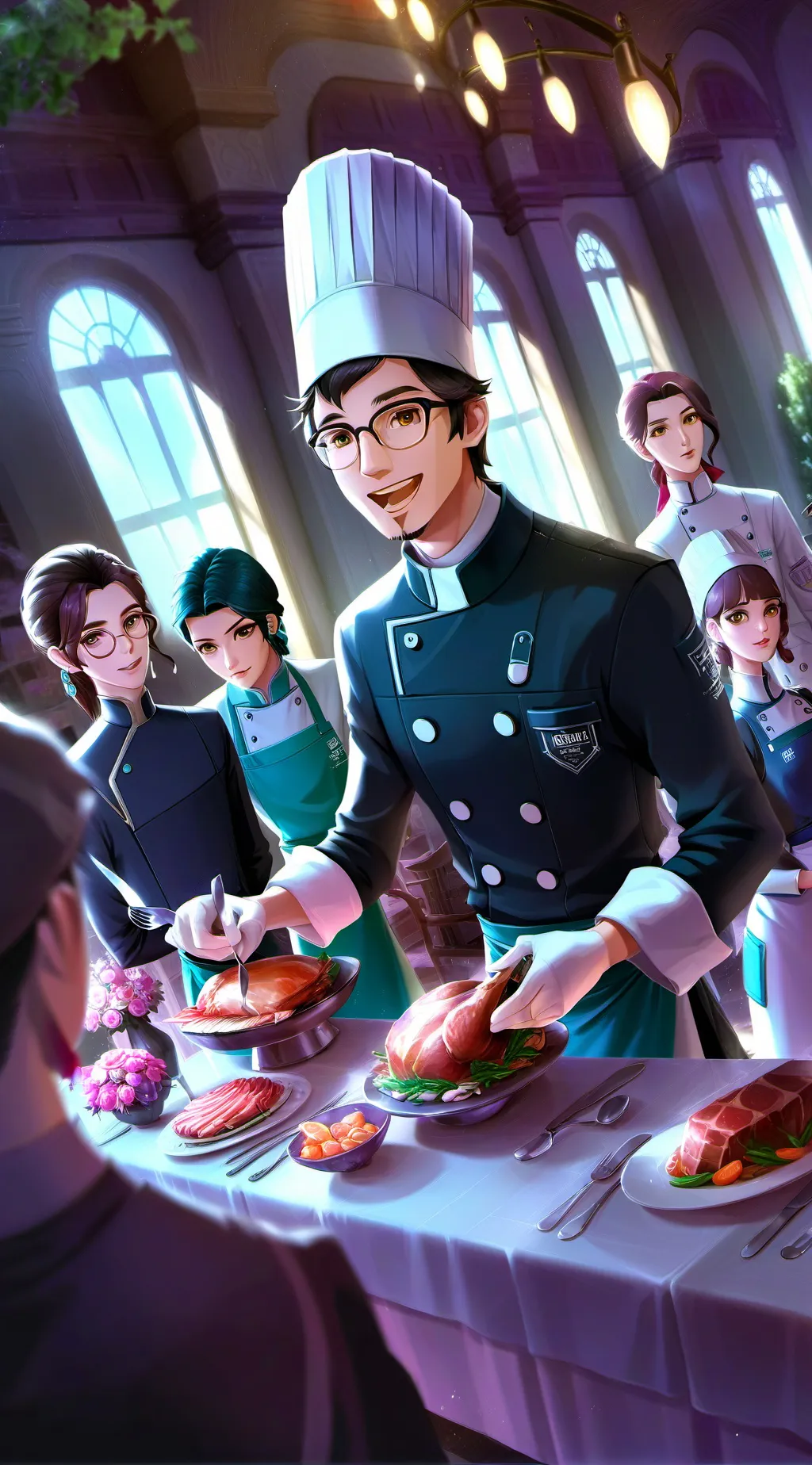 ai character: Ryuunosuke background