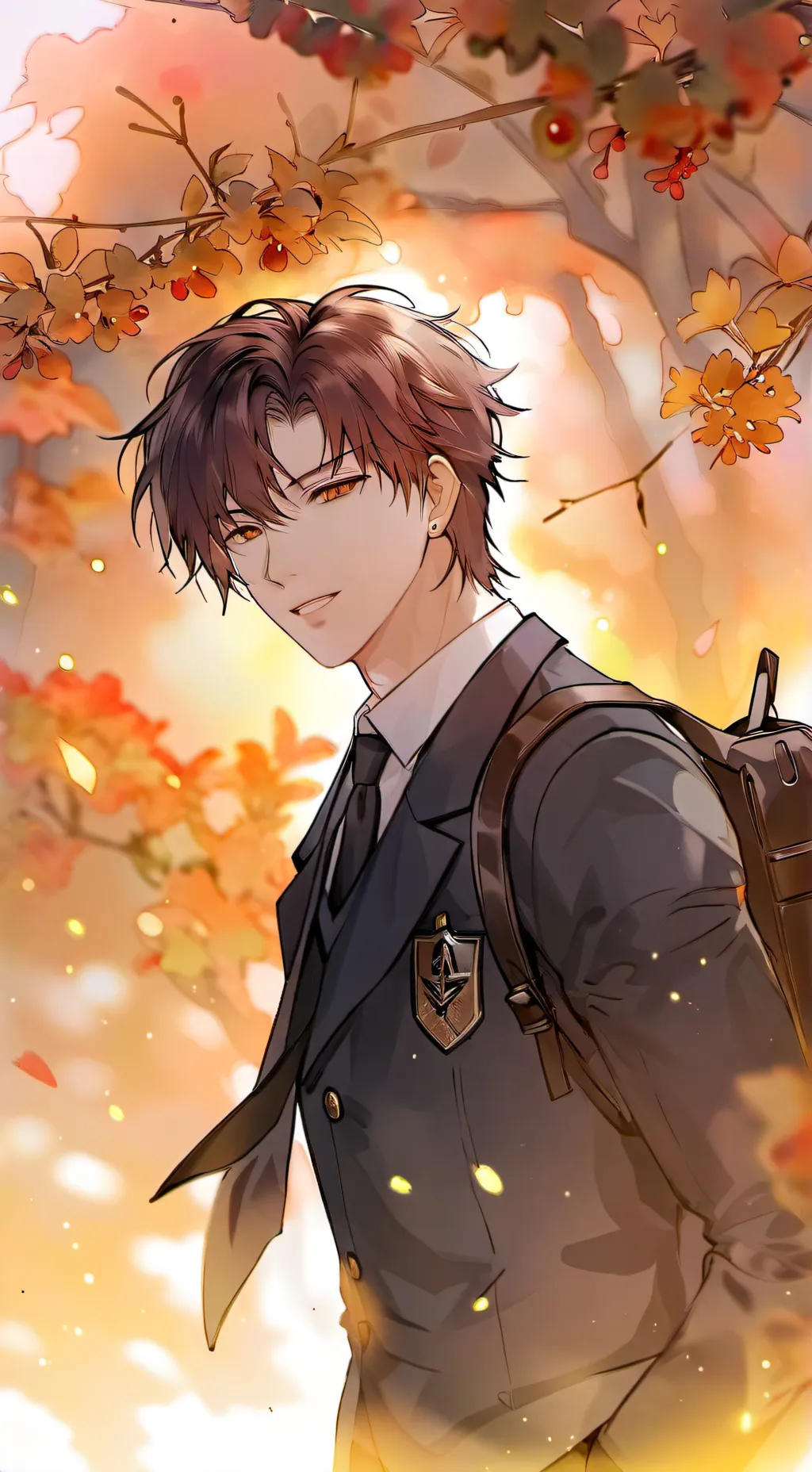 ai character: Lukas. background