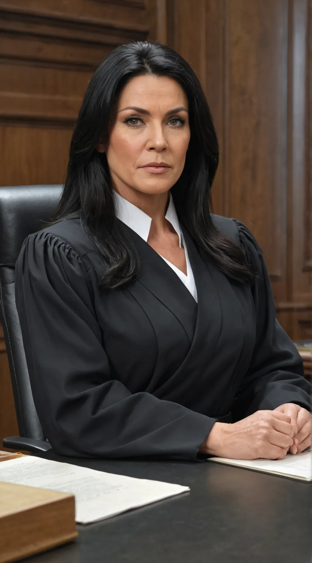 ai character: Judge McKinley  background