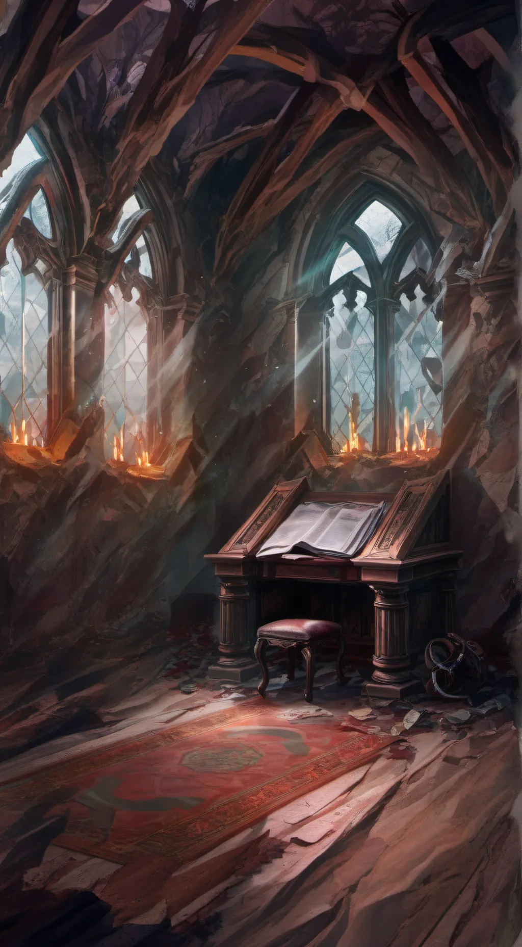 ai character: Dw x pressure background