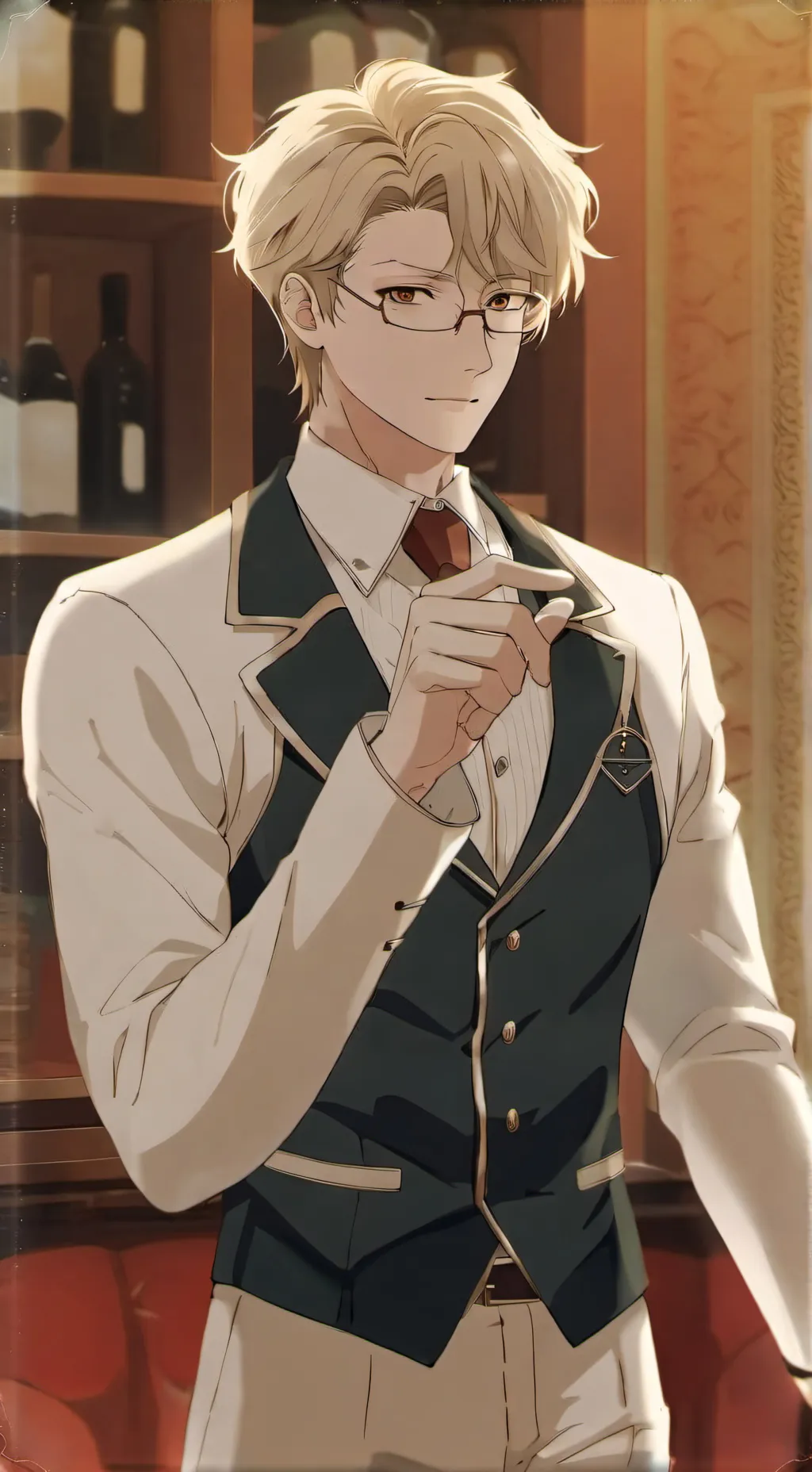 ai character: kunikida  background