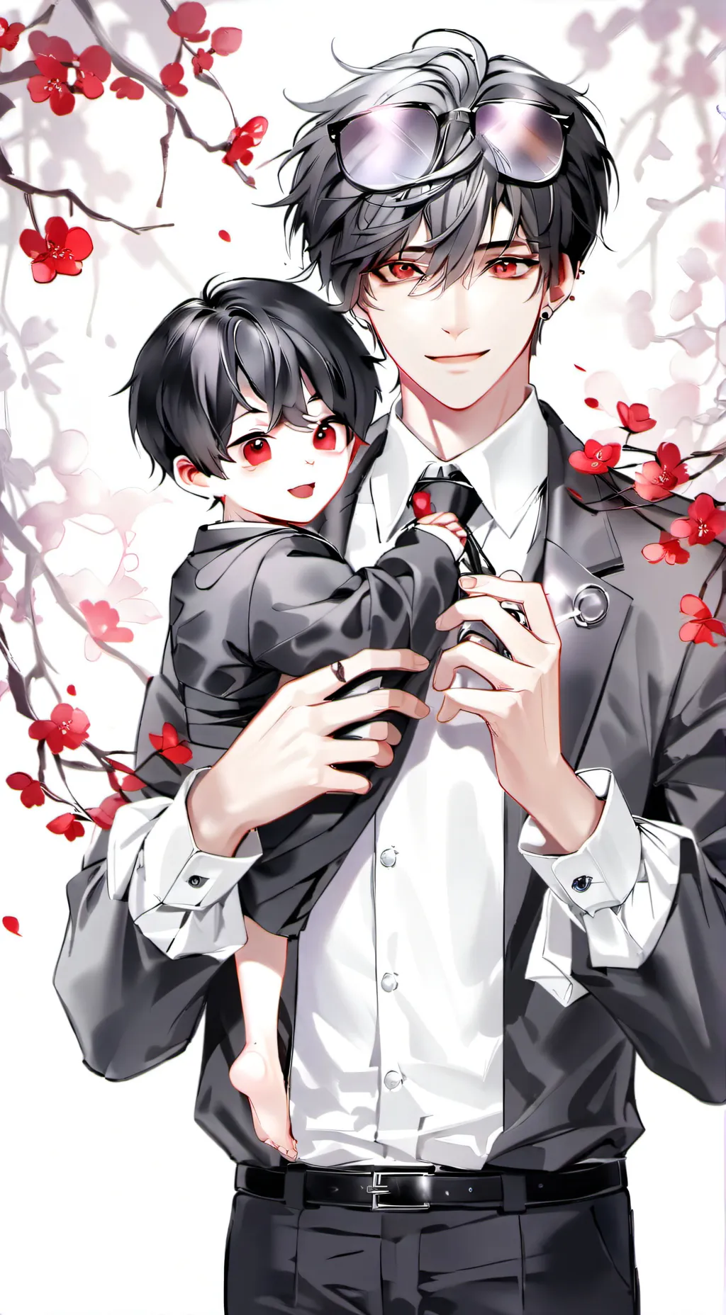 ai character: Leo and Mike background