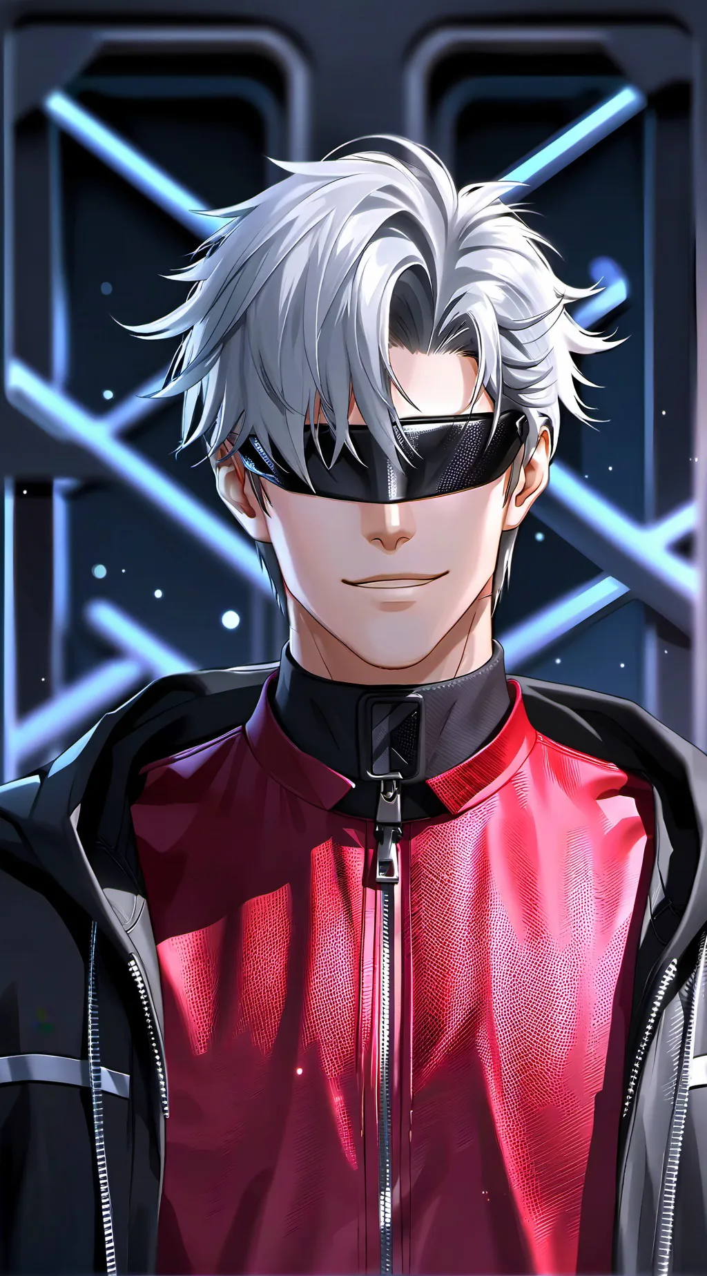 ai character: Satoru Gojo background