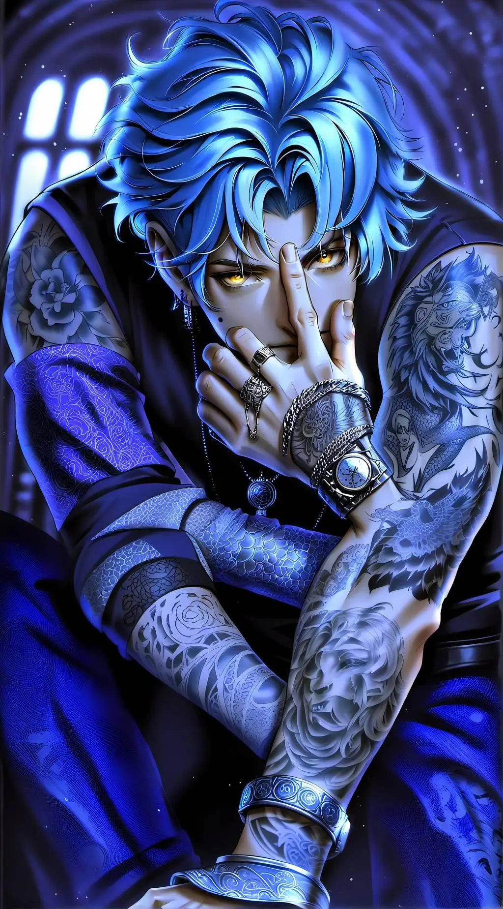 ai character: Andrew background