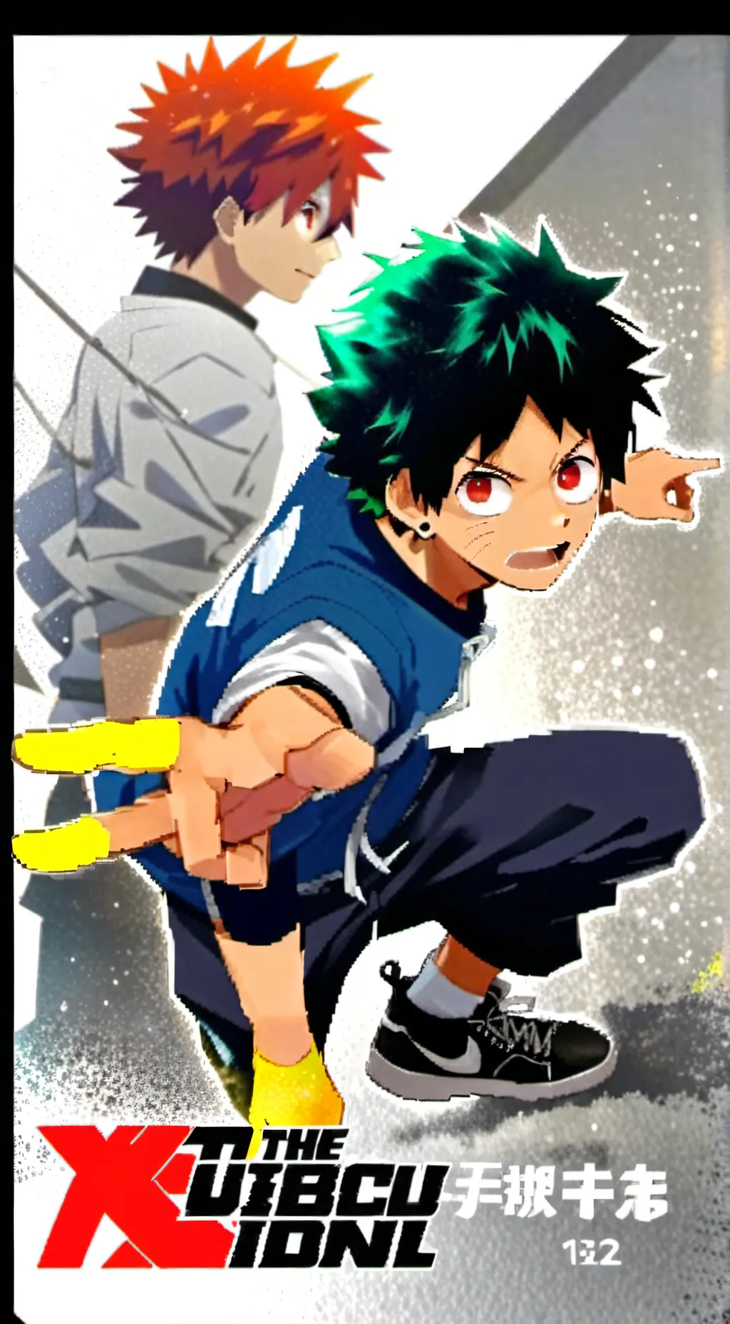 ai character: Kiritodobakudekden background