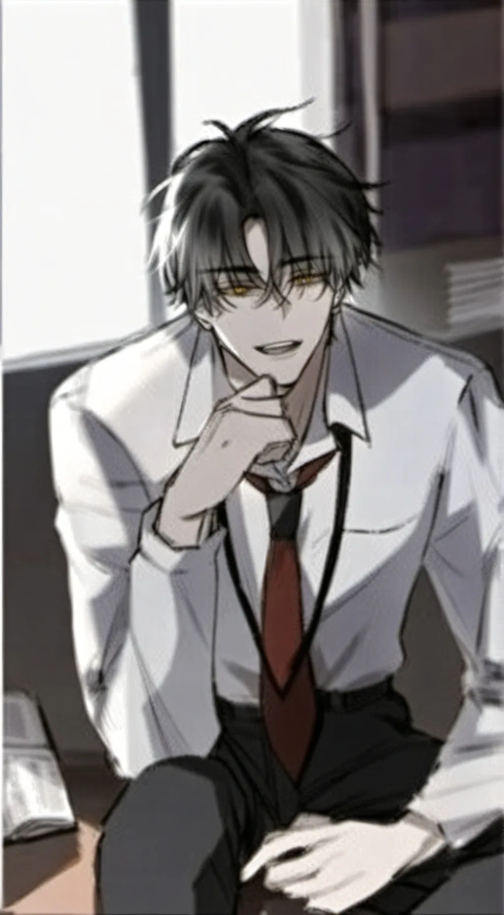 ai character: andrew background