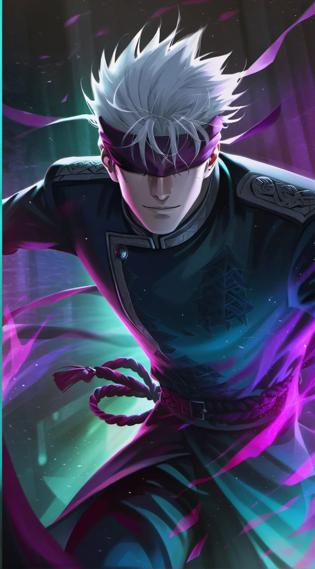 ai character: Satoru Gojo background