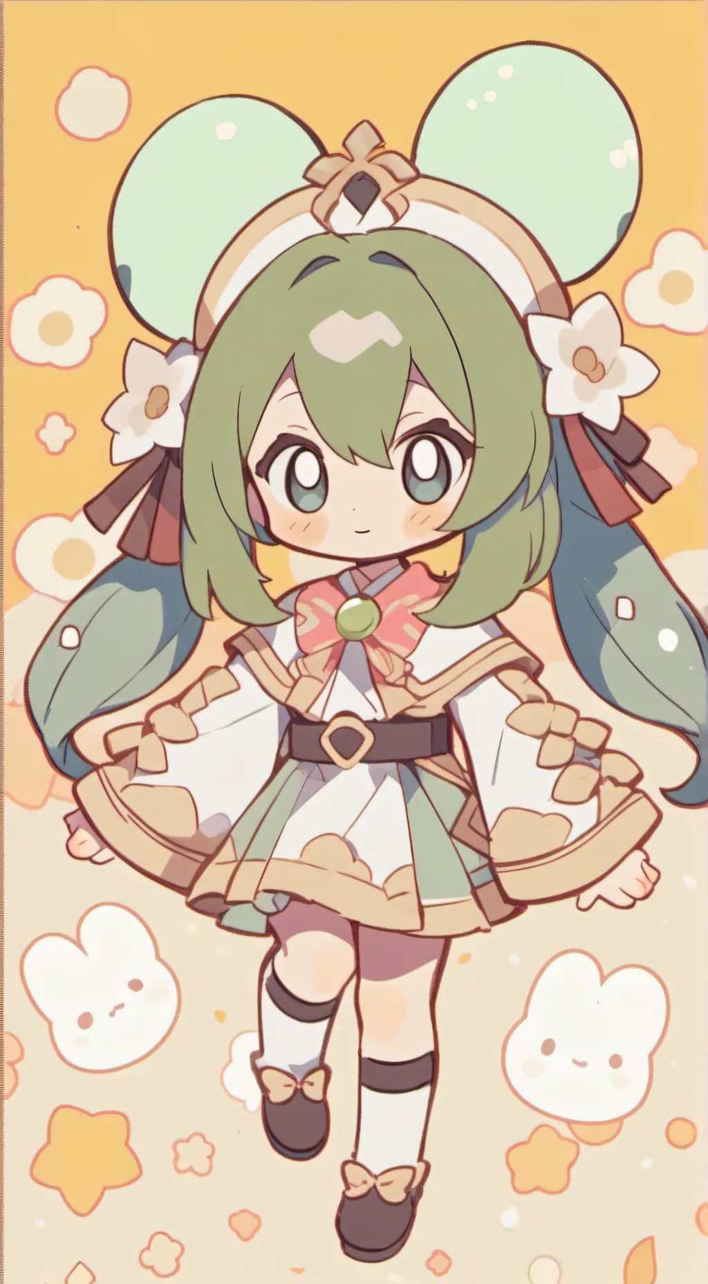 ai character: tsuyu asui tu amix background