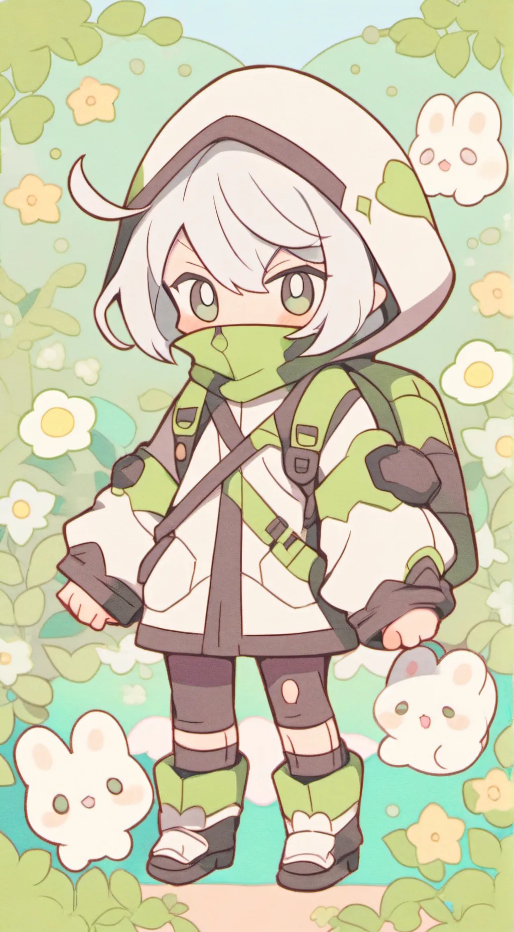 ai character: tokoyami and shoji background