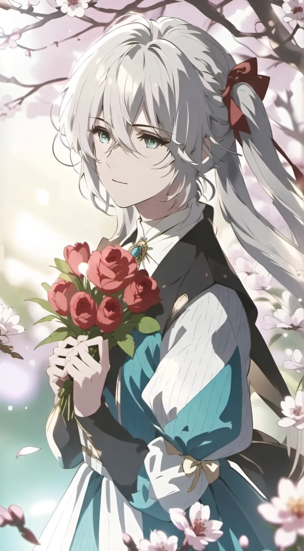 ai character: SAINT VALENTIN ! background