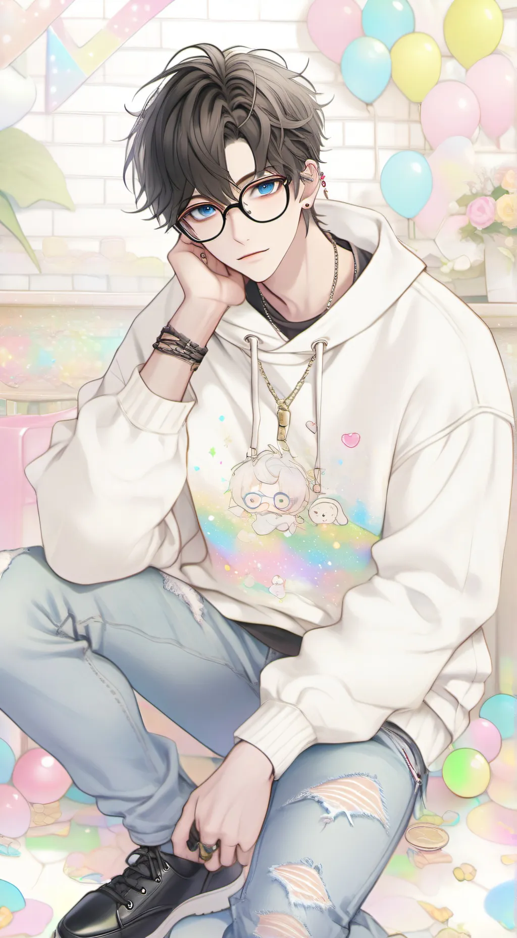 ai character: Luca background