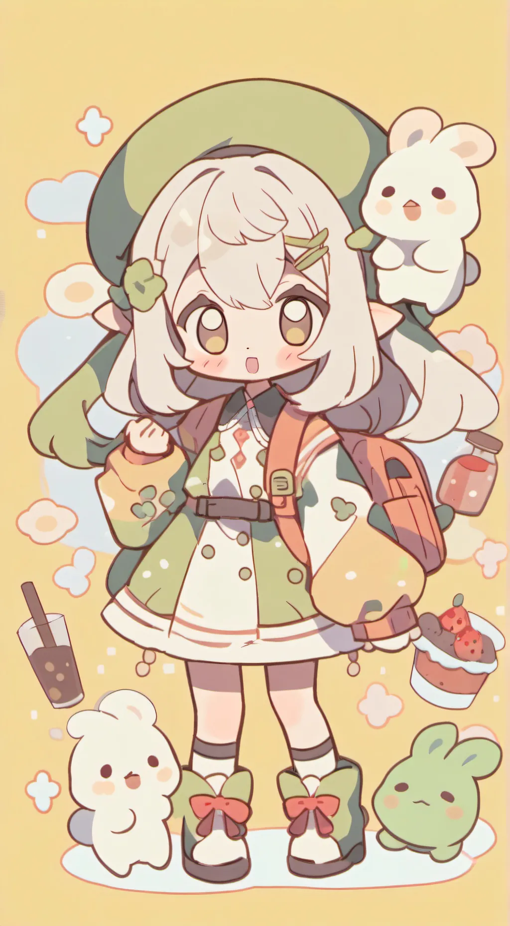 ai character: sprunki Horror  background