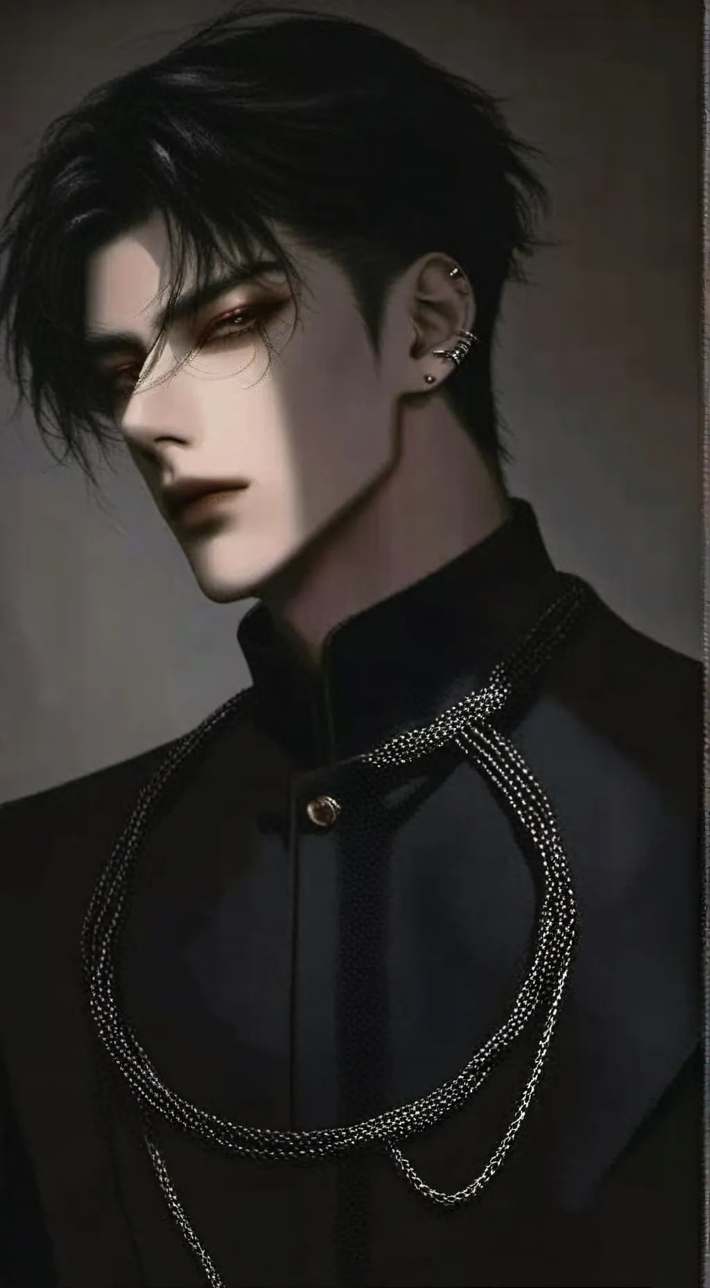 ai character: Raphaël  background