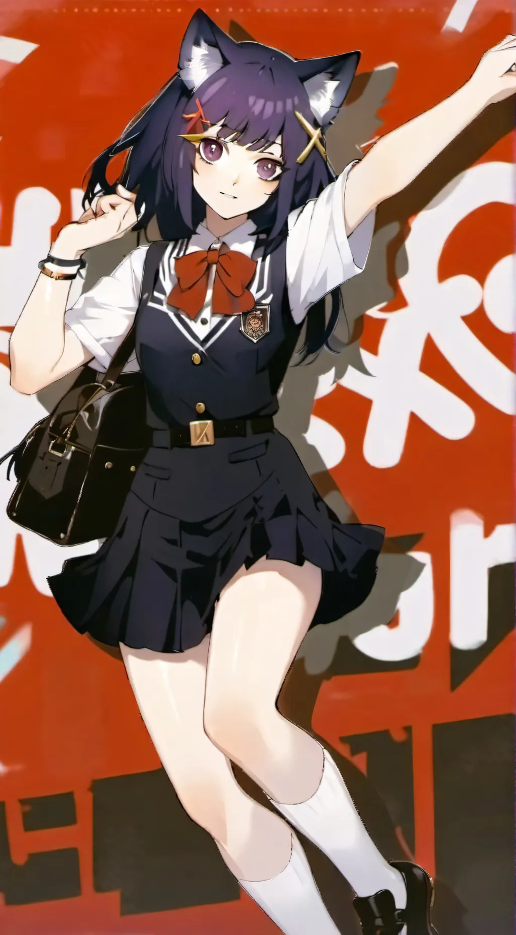 ai character: Luna background