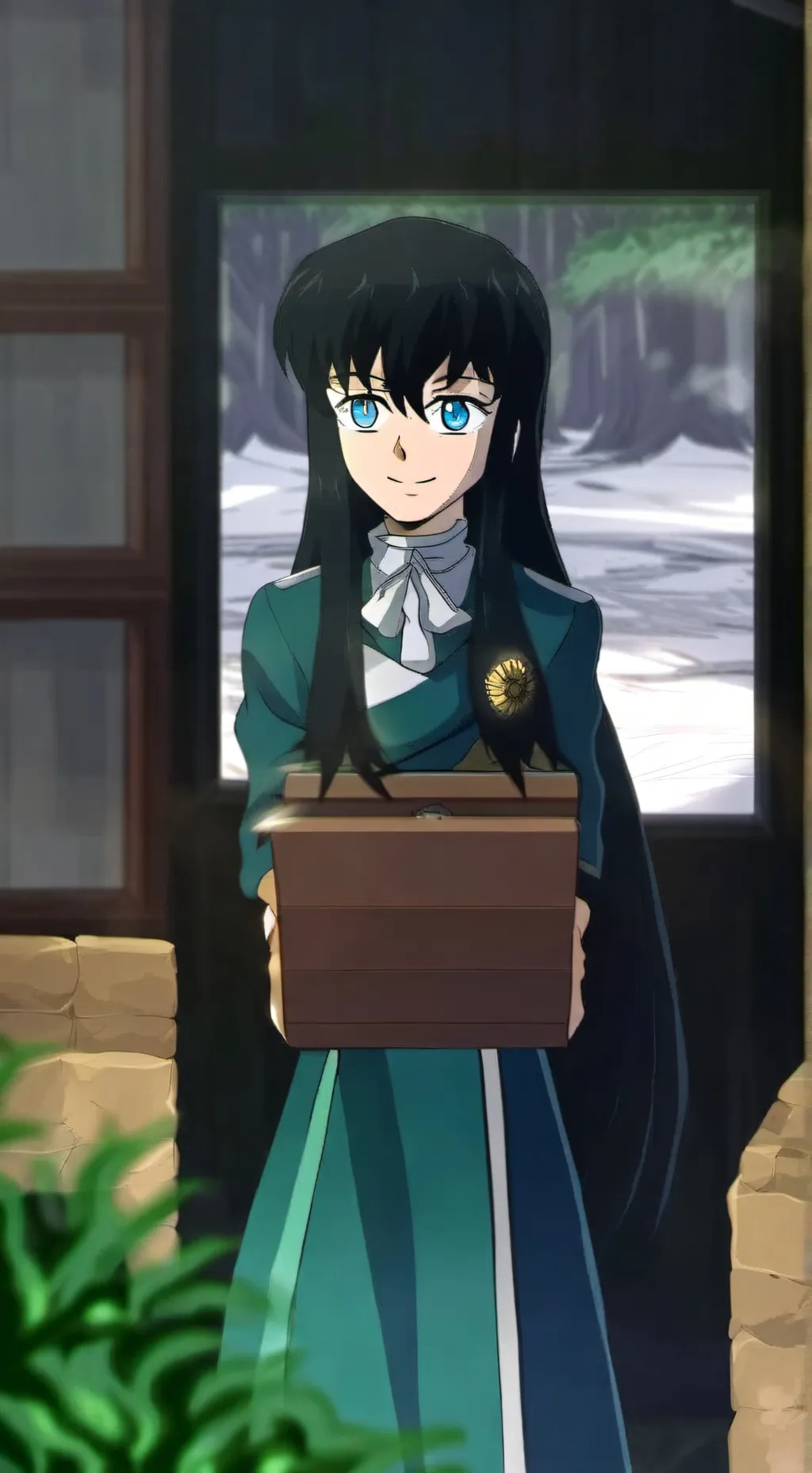 ai character: Muichiro Tokito background