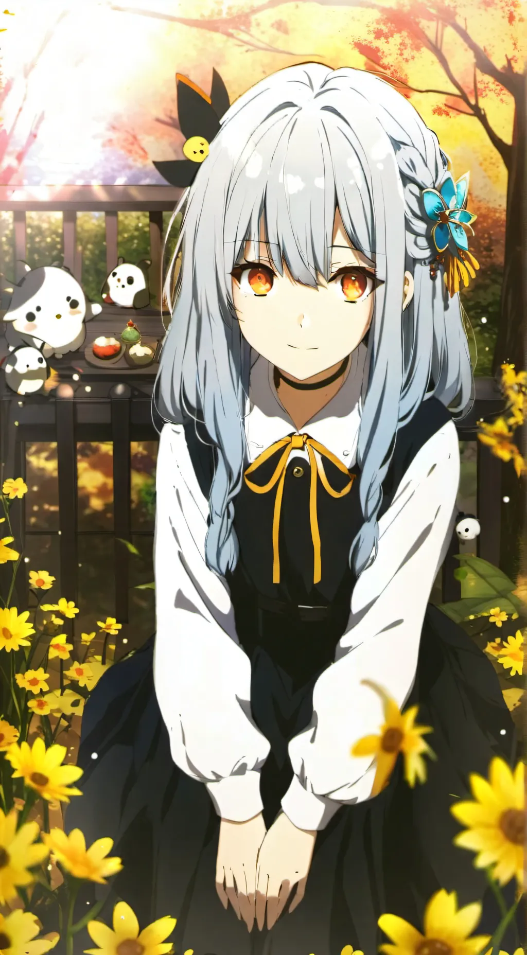 ai character: lily background