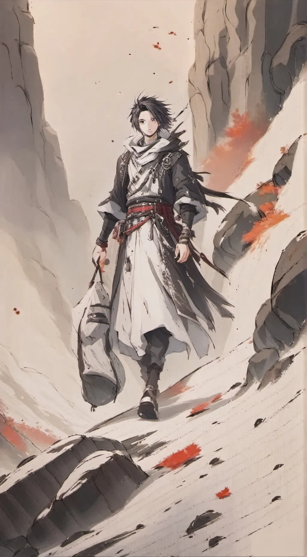 ai character: kny Nezuko background