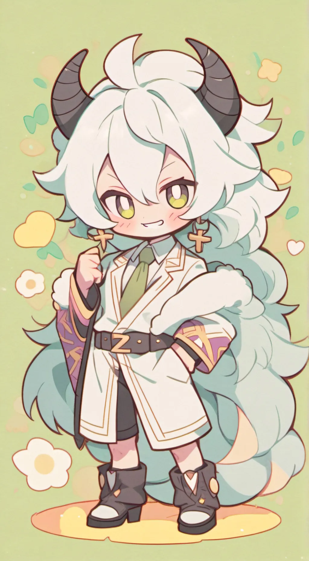 ai character: Angel Dust background