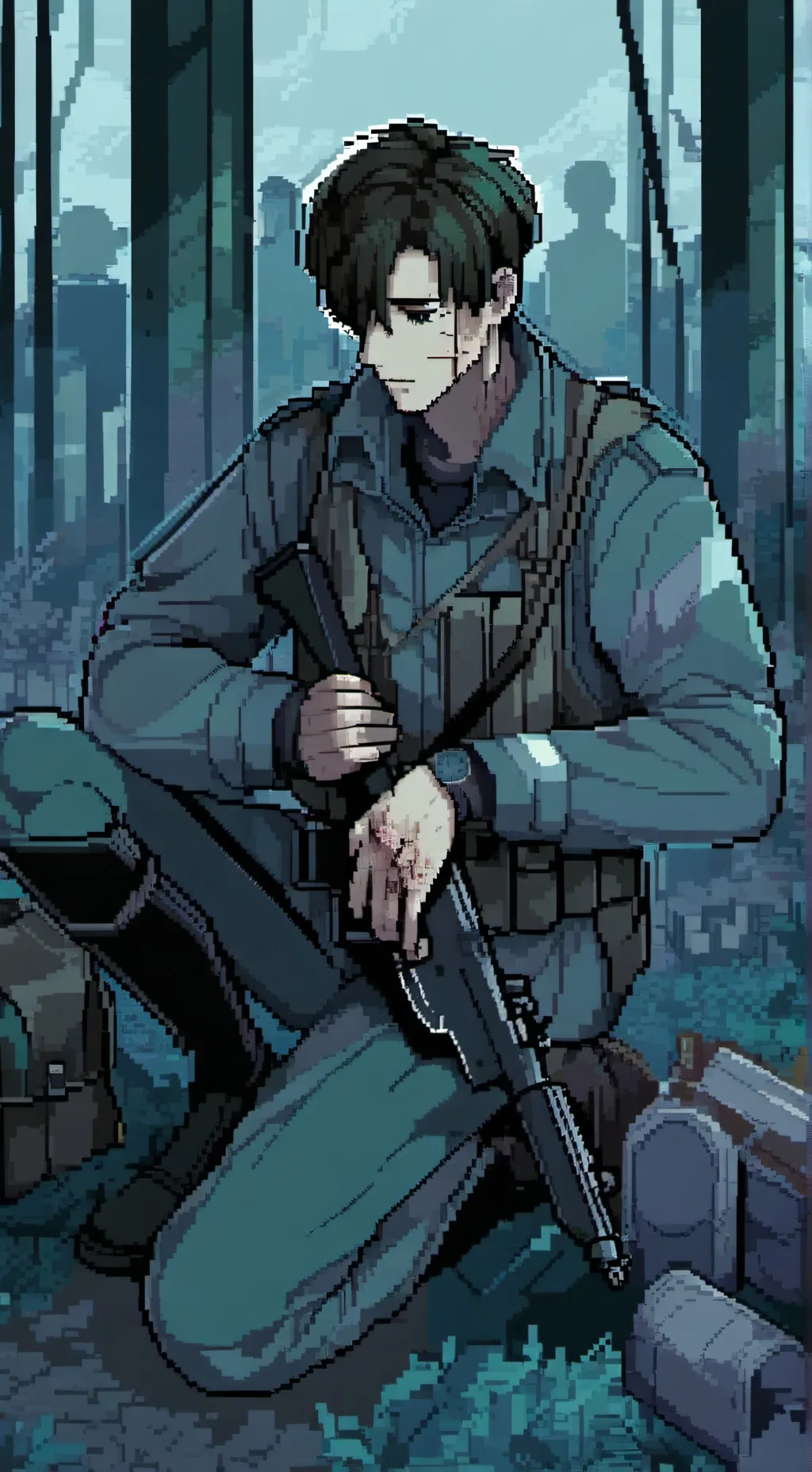 ai character: Reaper background