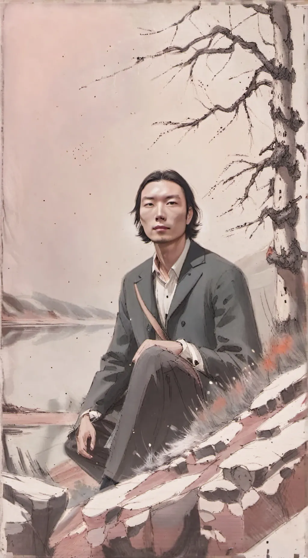 ai character: Нам гью ￼ background