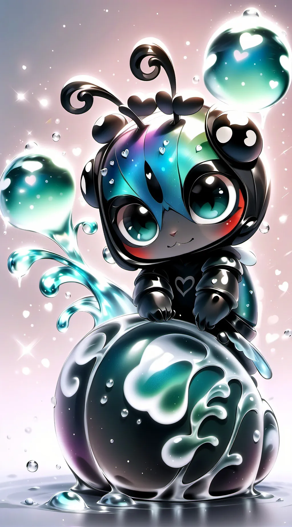 ai character: love bug background