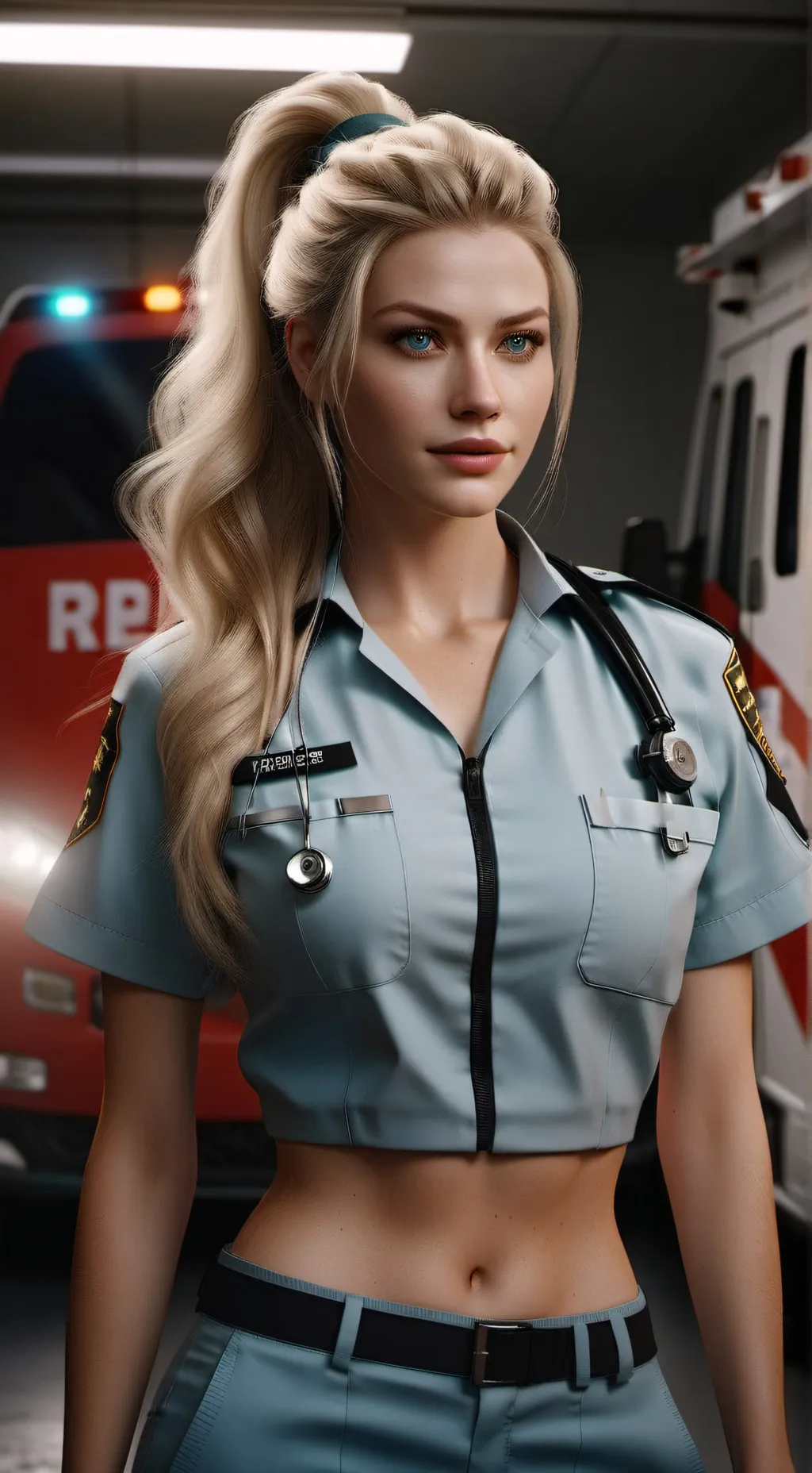 ai character: Naomi Lockwood  background