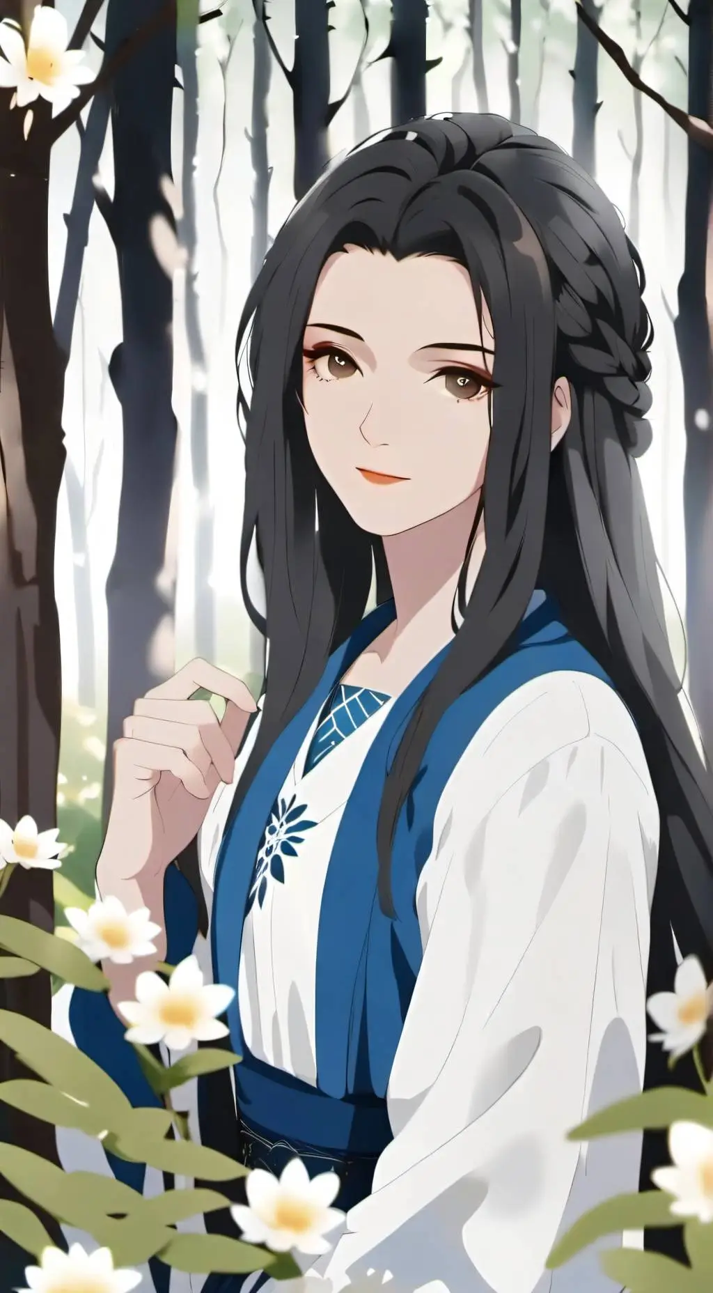 ai character: sua namorada background