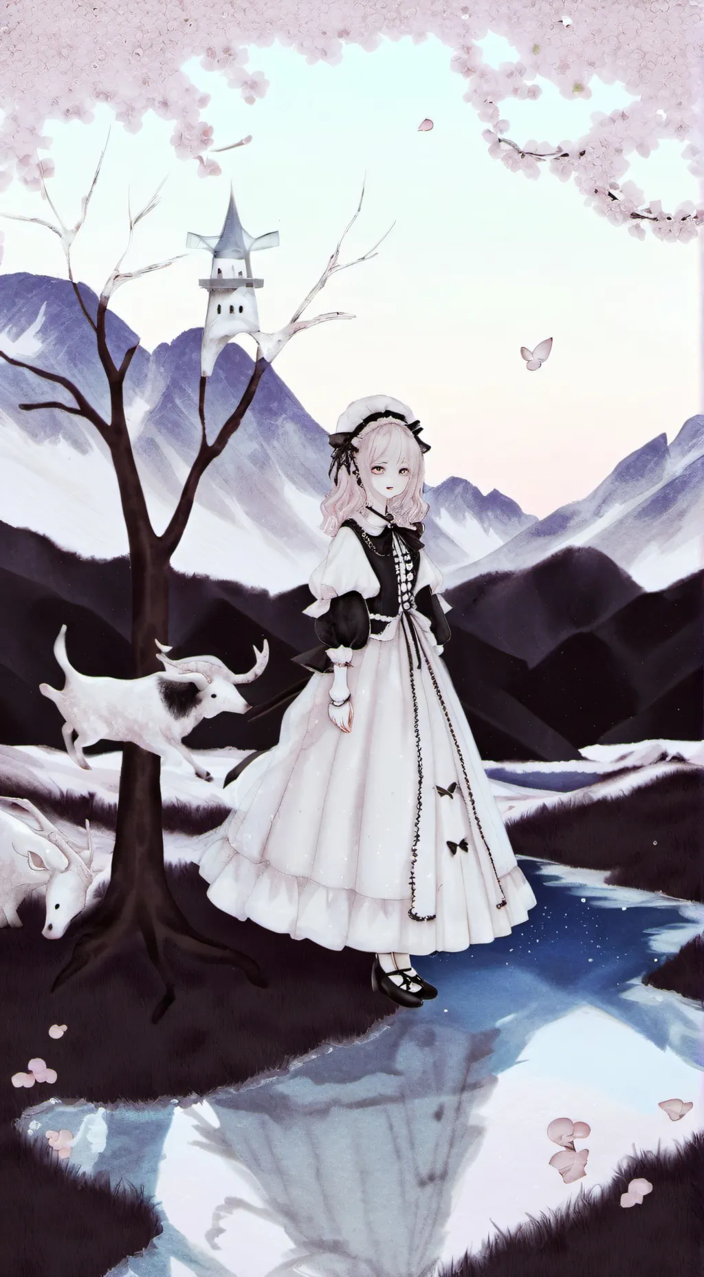 ai character: Daniela  background