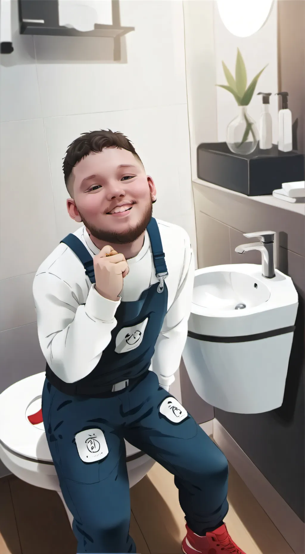 ai character: idk😭😭😭😭 background