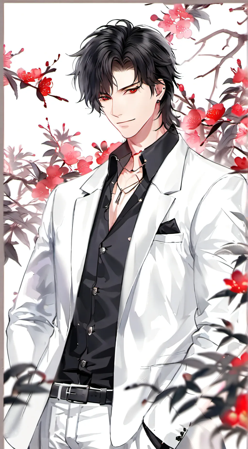 ai character: leon background