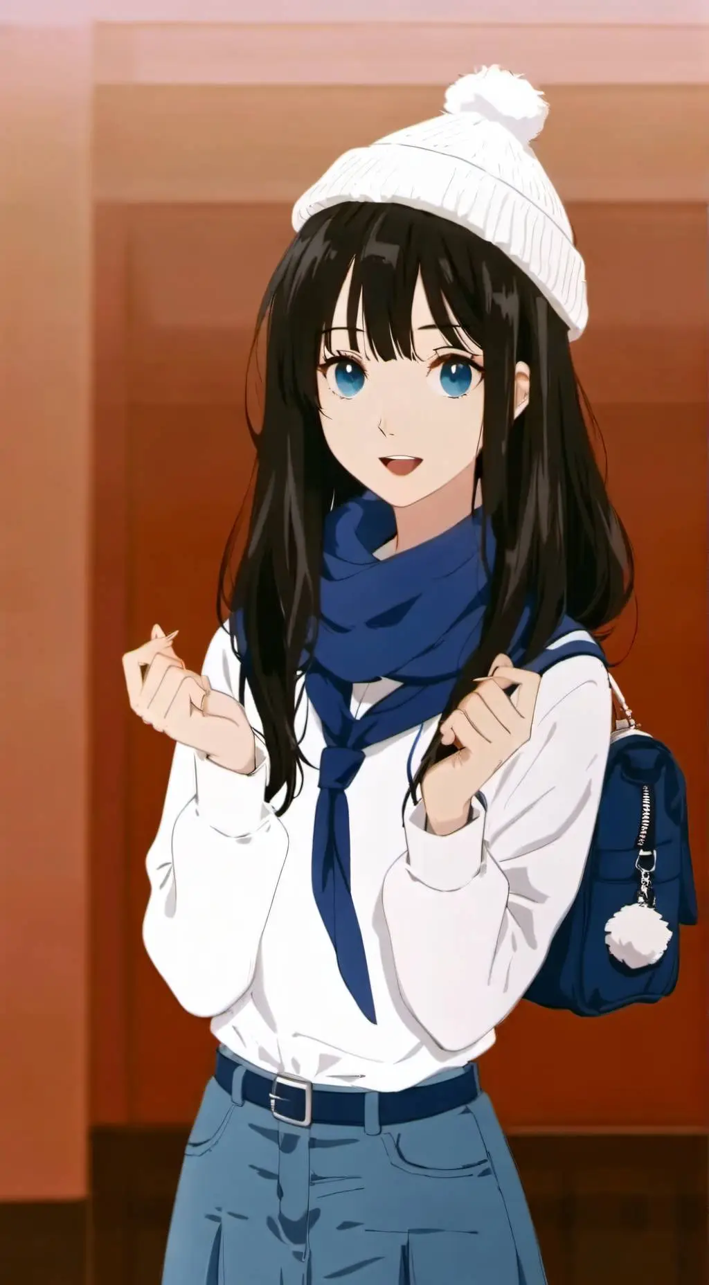 ai character: Rose background