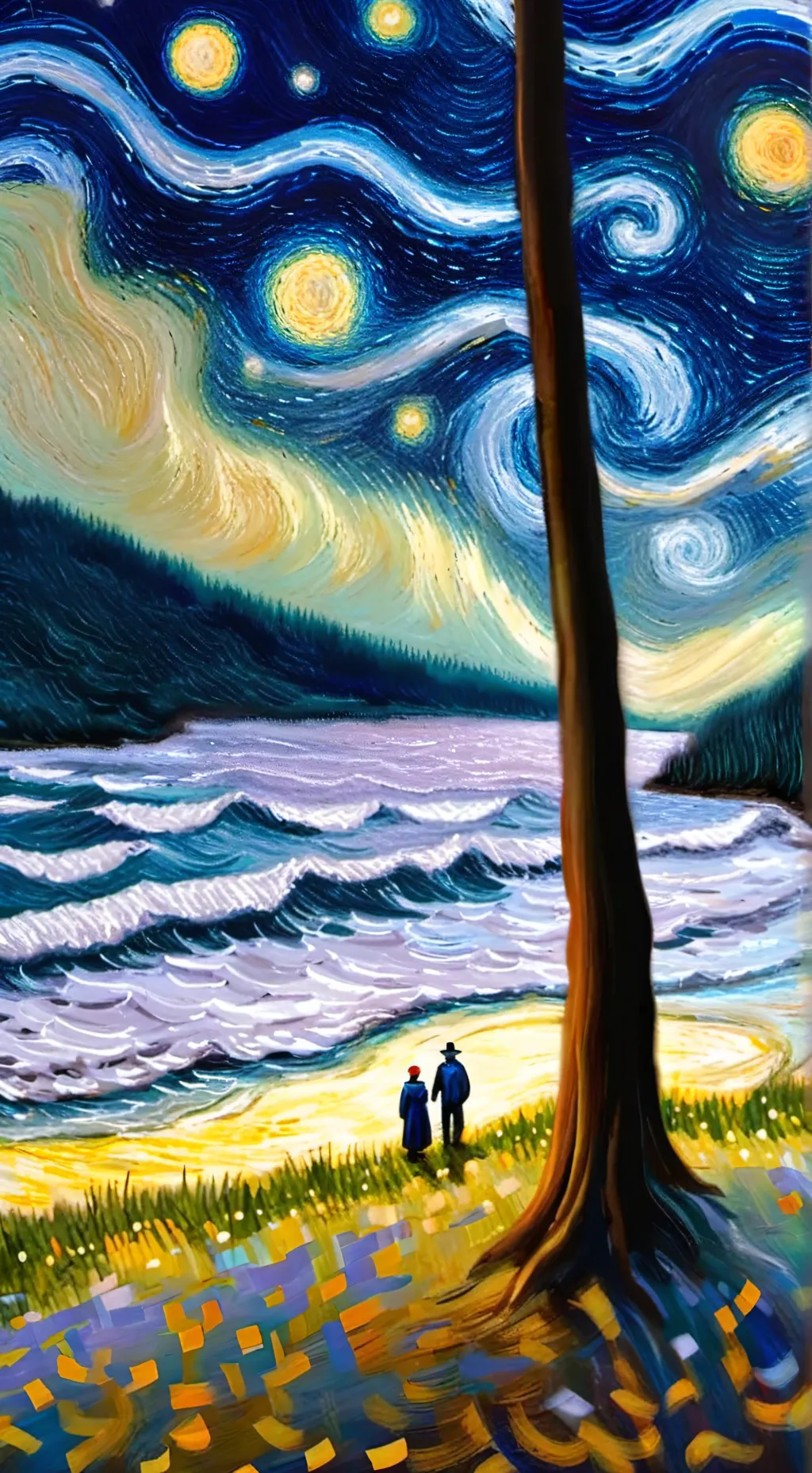 ai character: pitufo influencer  background