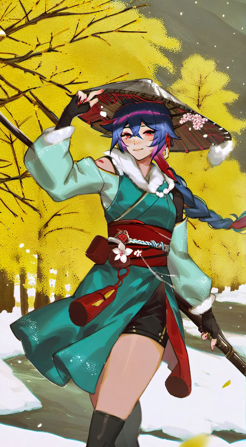 ai character: meme background