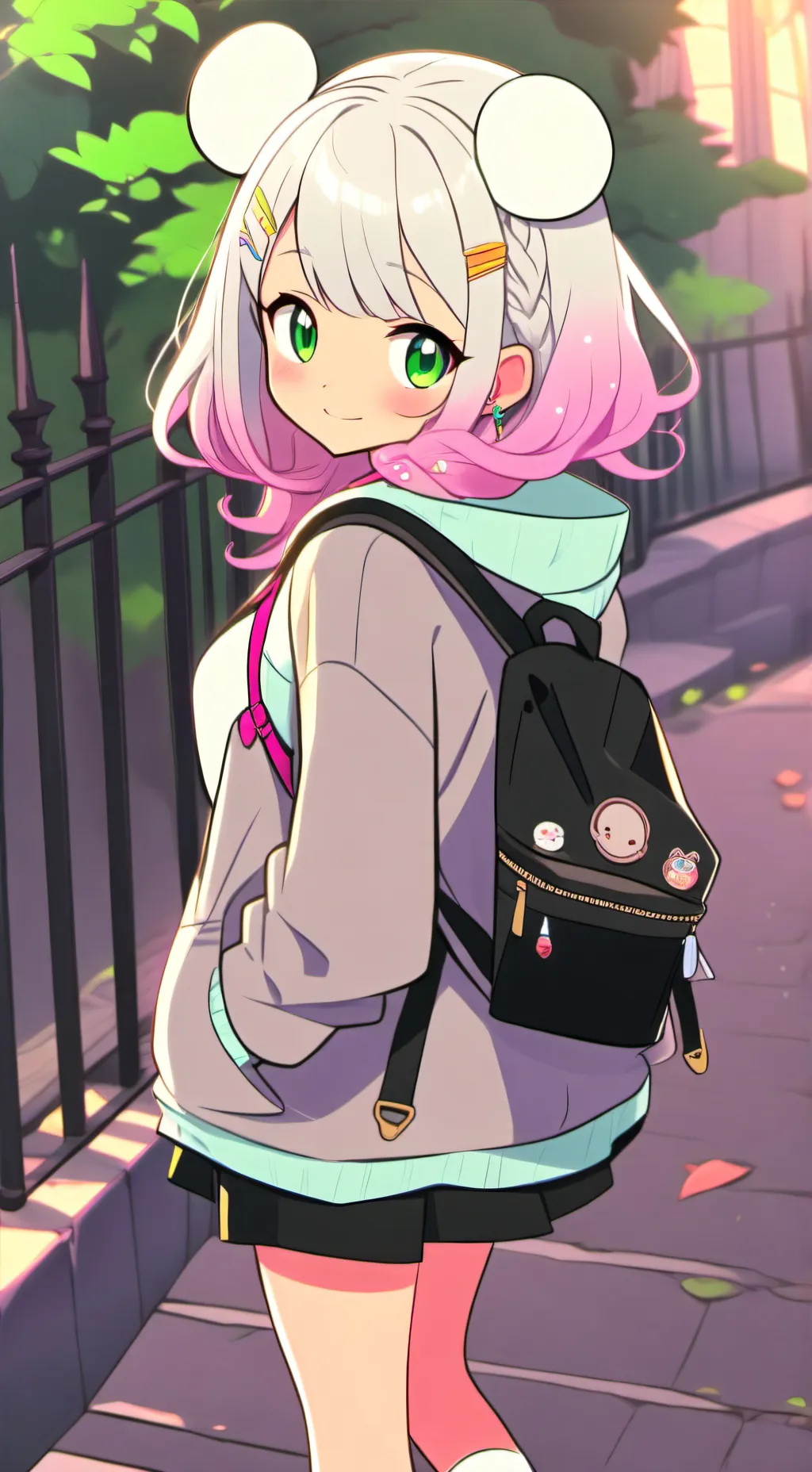 ai character: your crush 😍 background