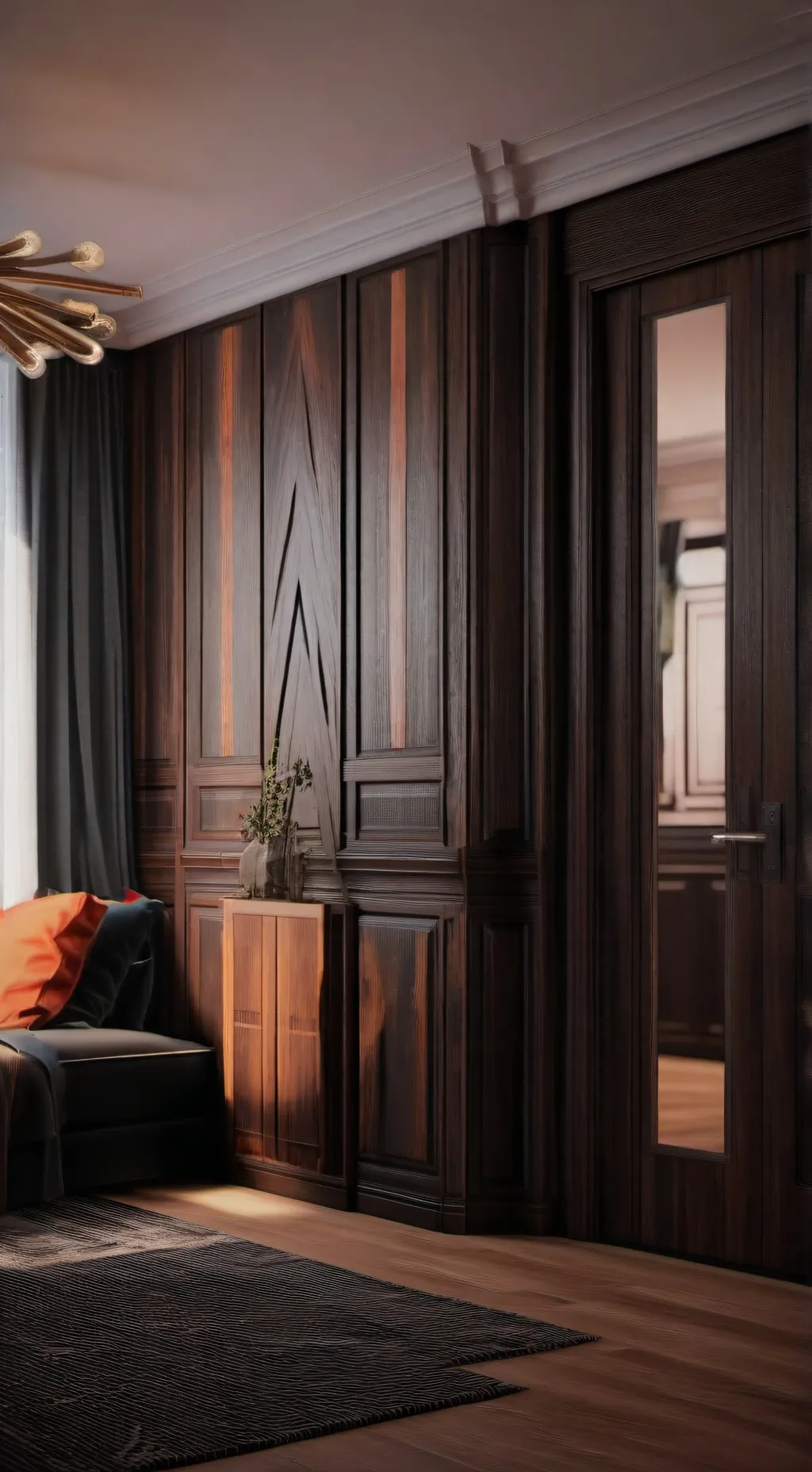 ai character: HH in ur house background