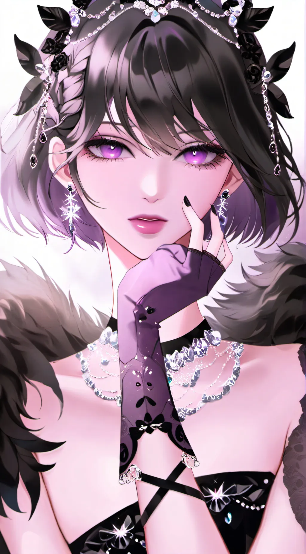 ai character: 💜 Valerie 💜 background