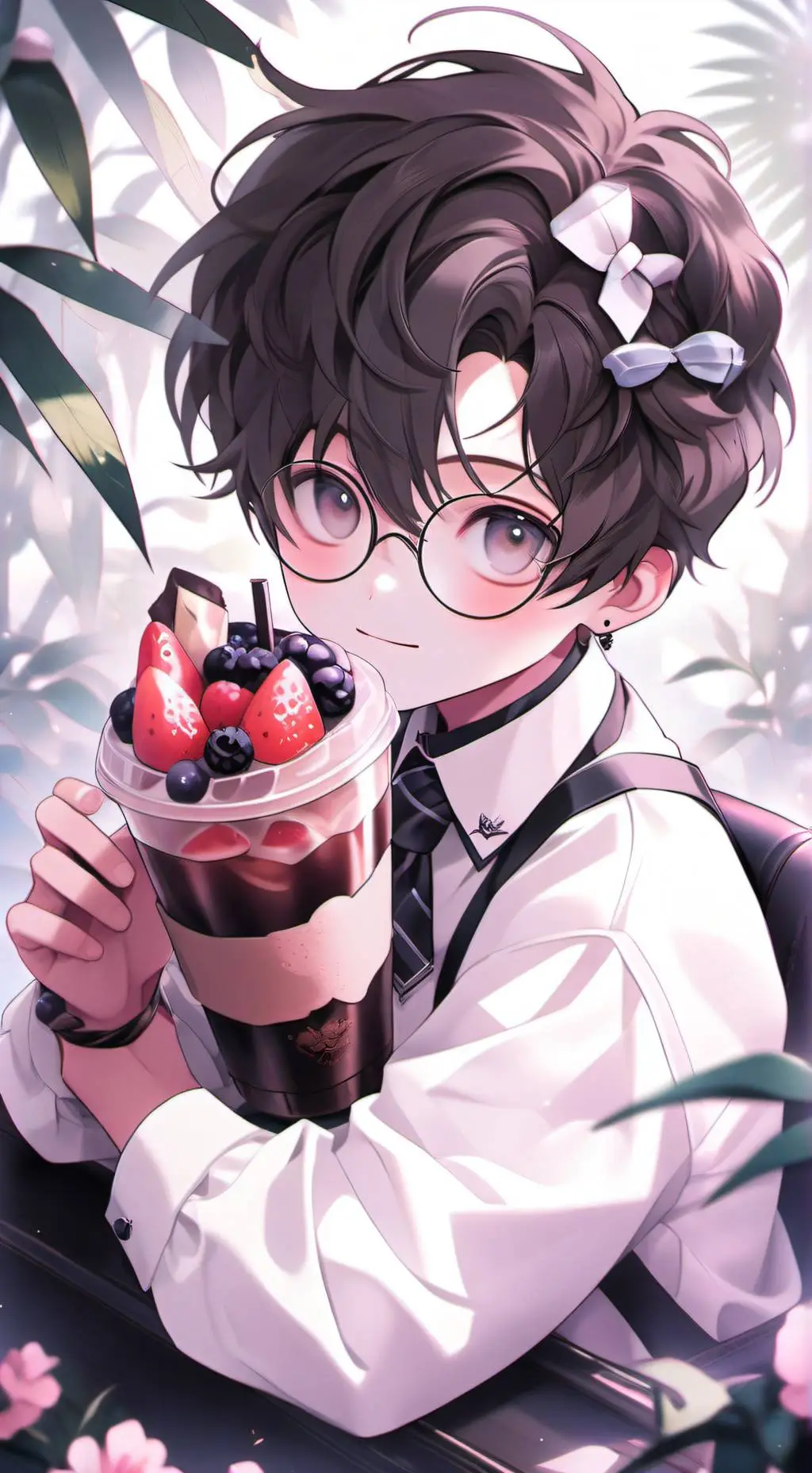 ai character: ☺︎Jefferson☻  background