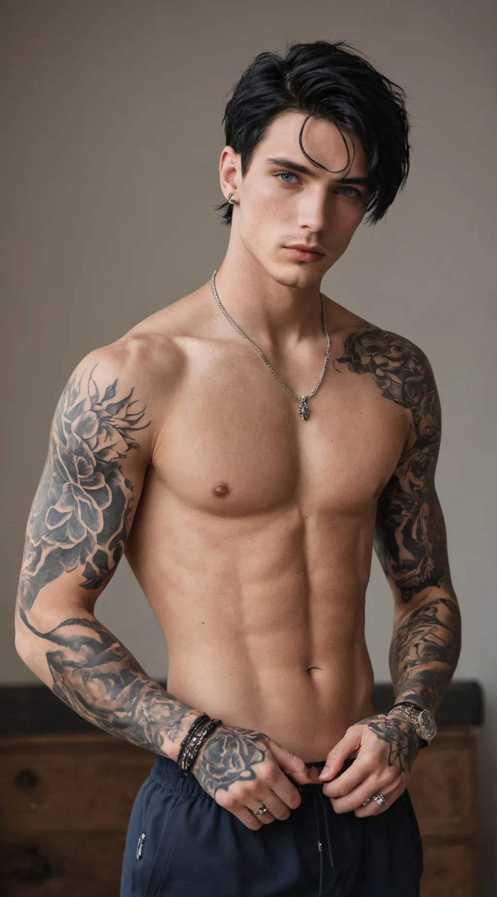 ai character: Cobra Hemsworth  background