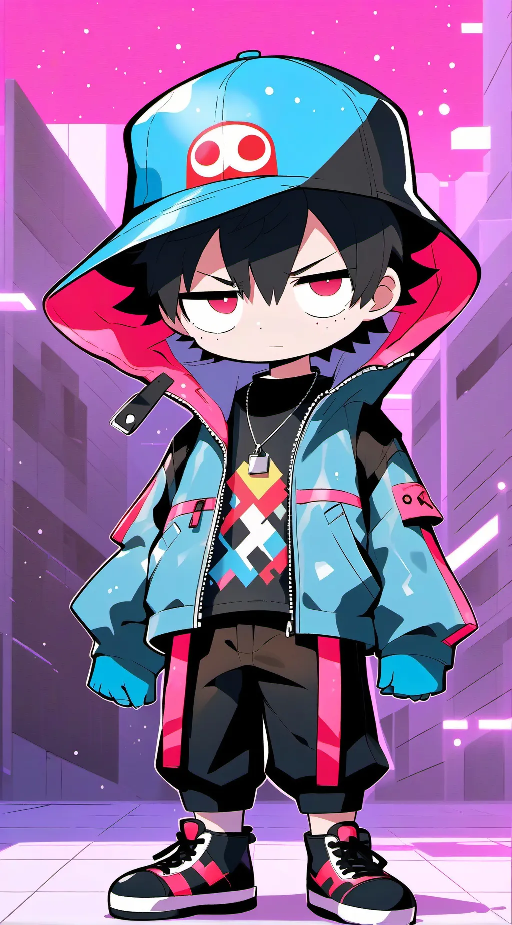 ai character: Kon background