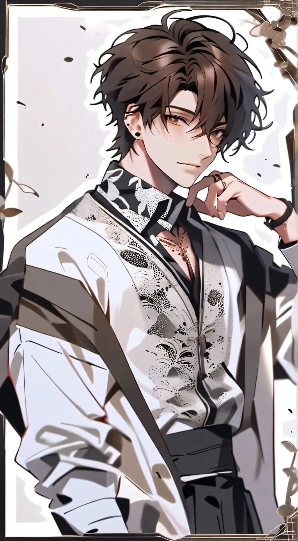 ai character: Zander background