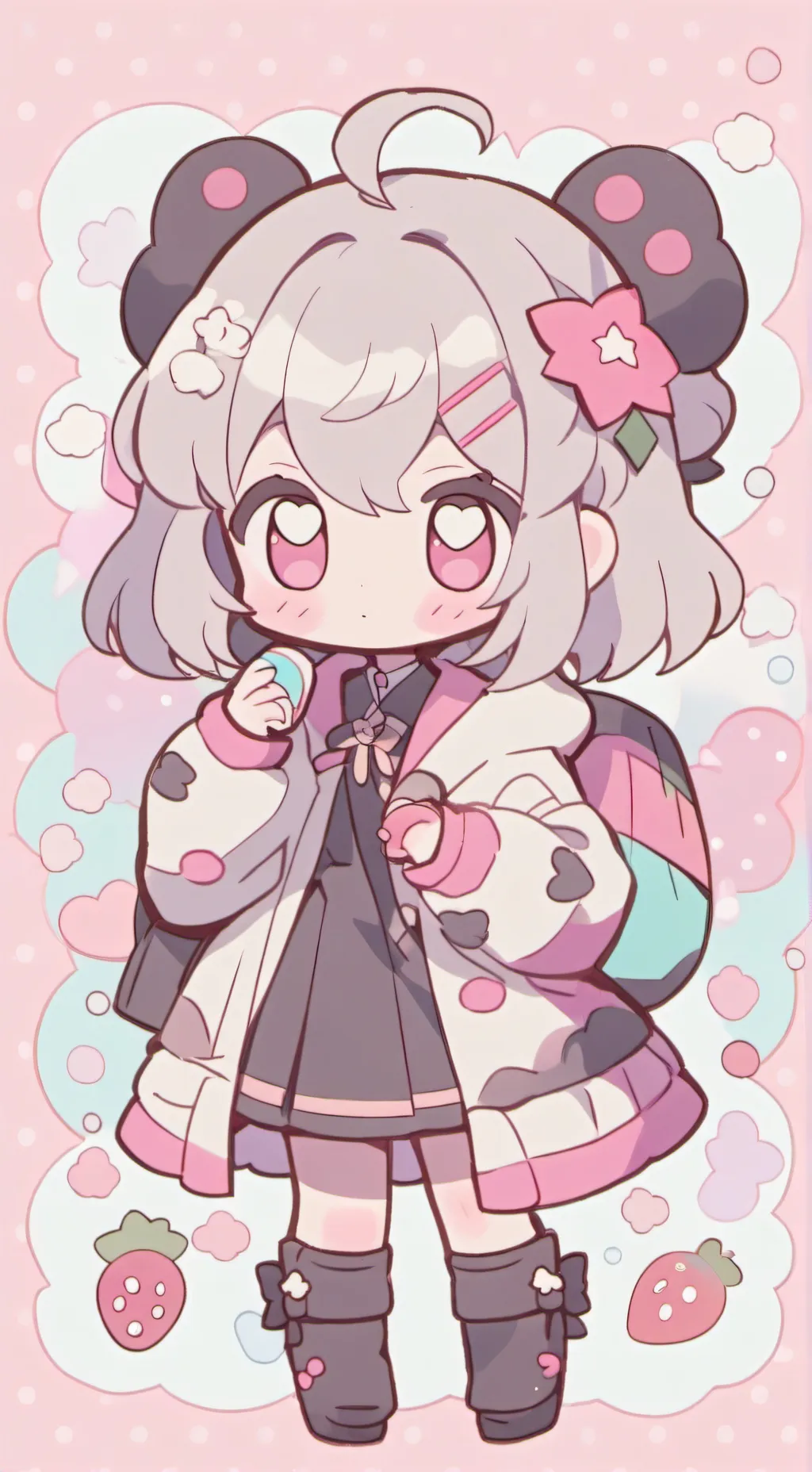 ai character: Lola❤️ background