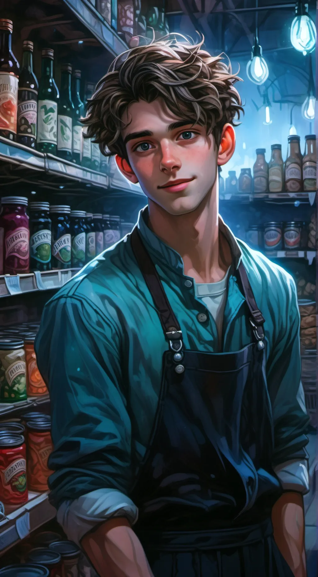 ai character: Max background