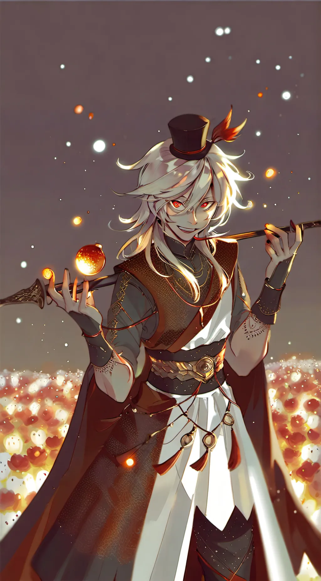 ai character: Douma&Akaza background