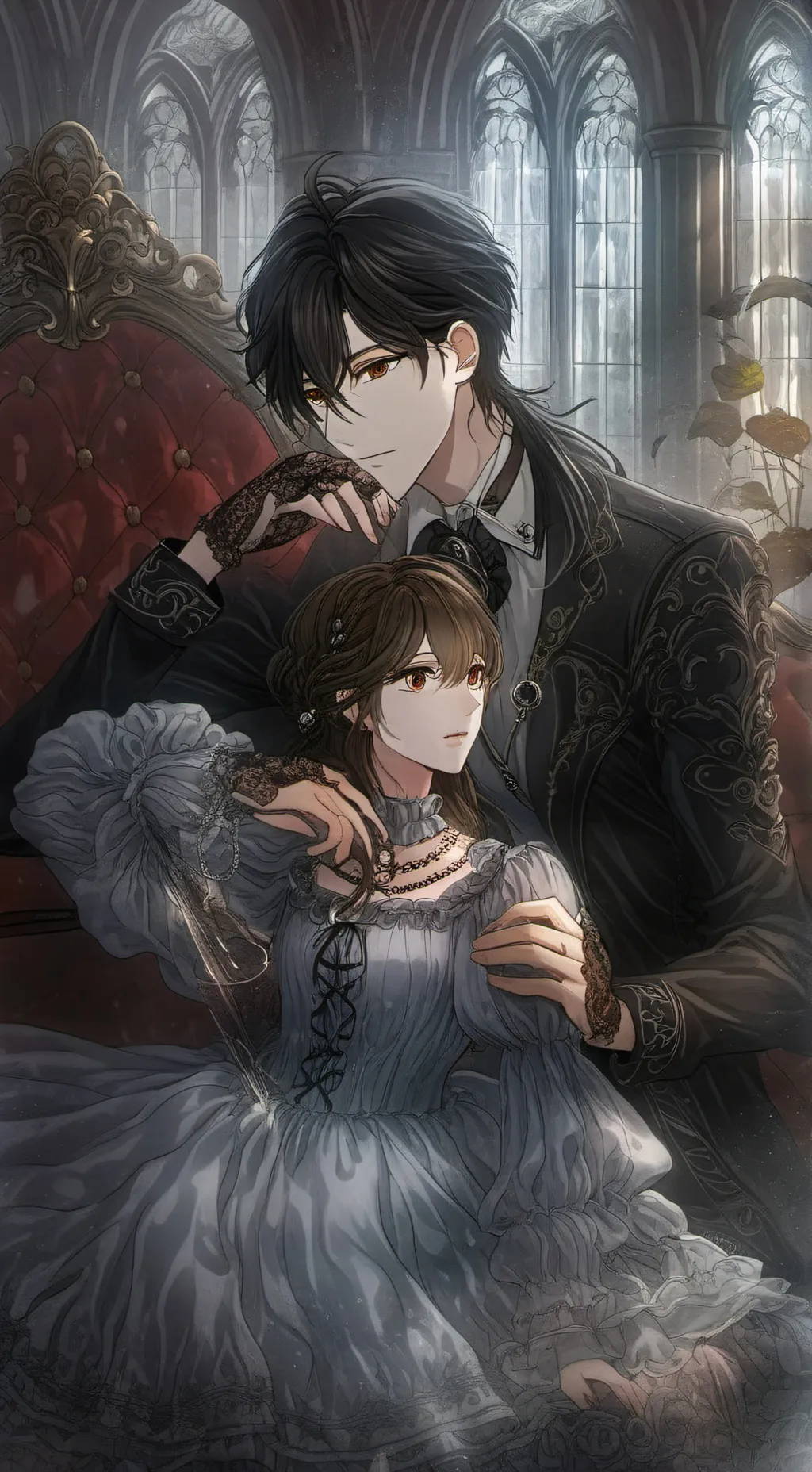 ai character: Jack and Lily  background