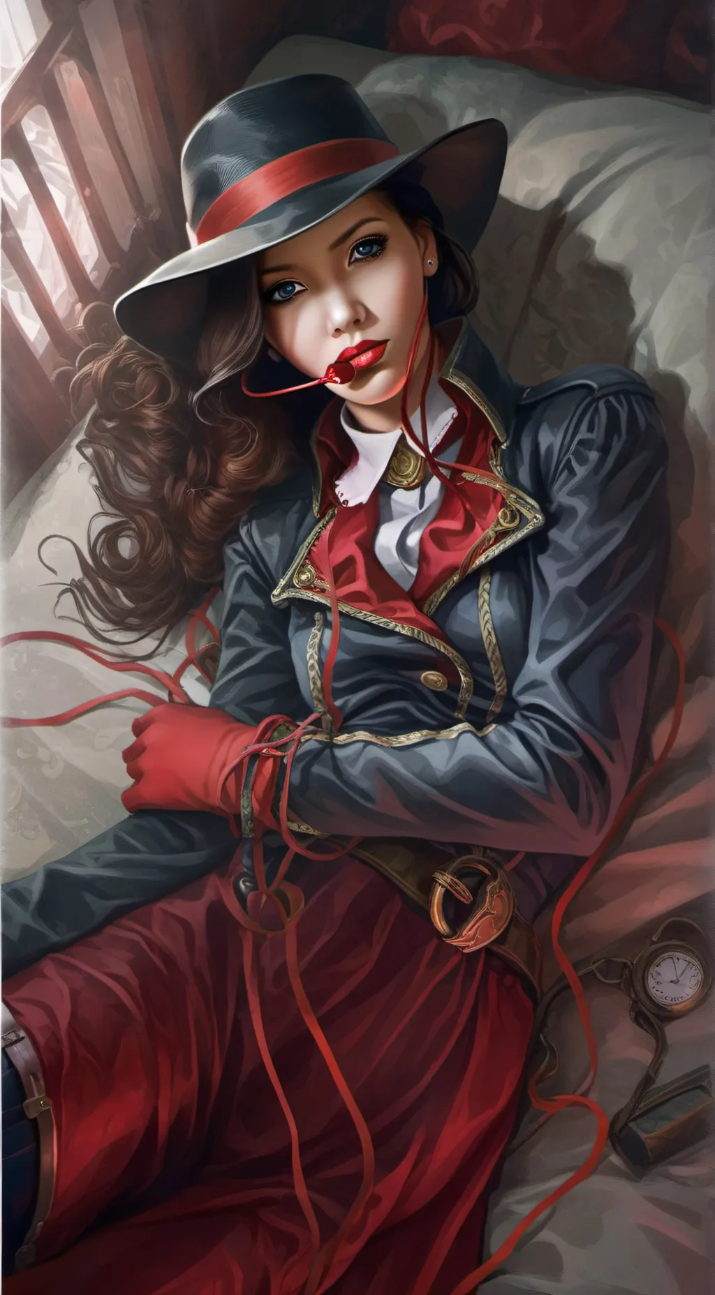 ai character: carmen sandiego background