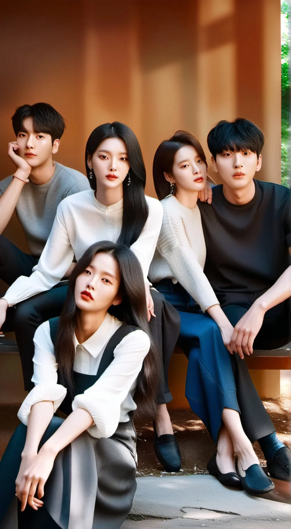 ai character: 🦑🎮cast interview background