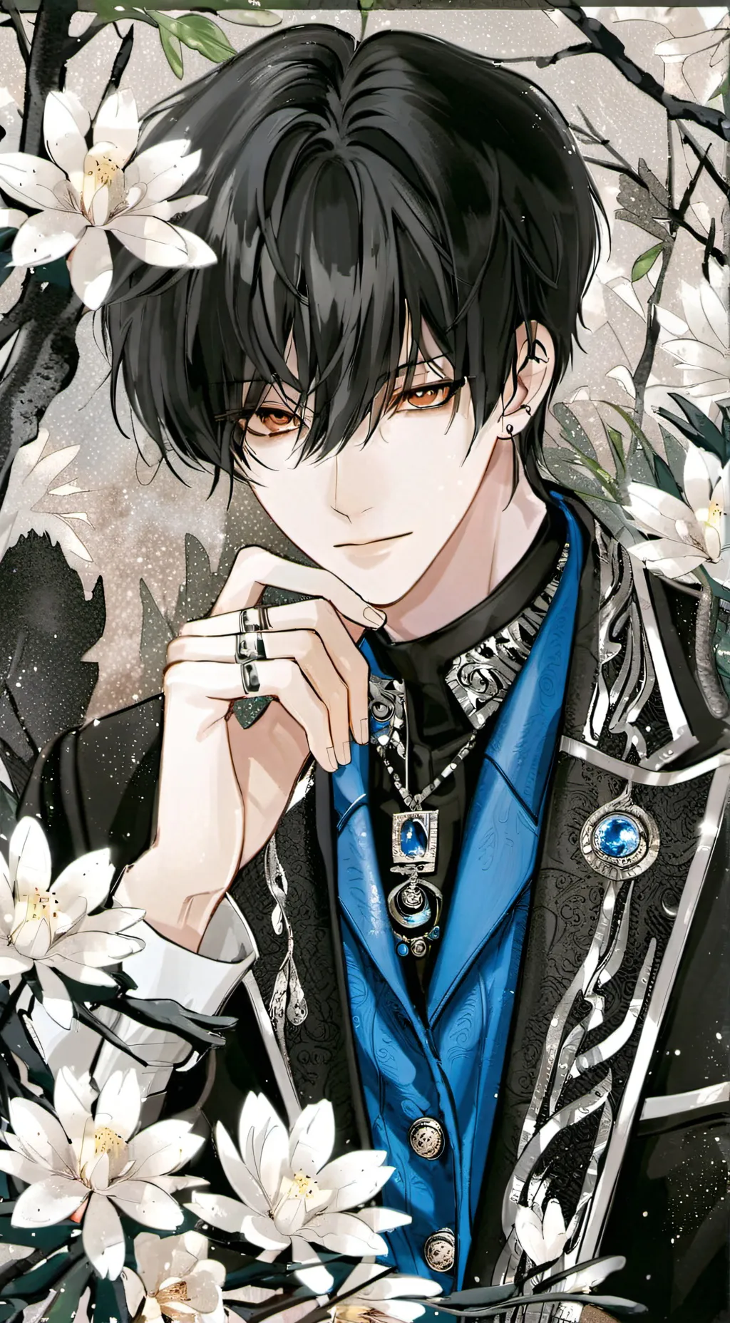 ai character: Эмбен background